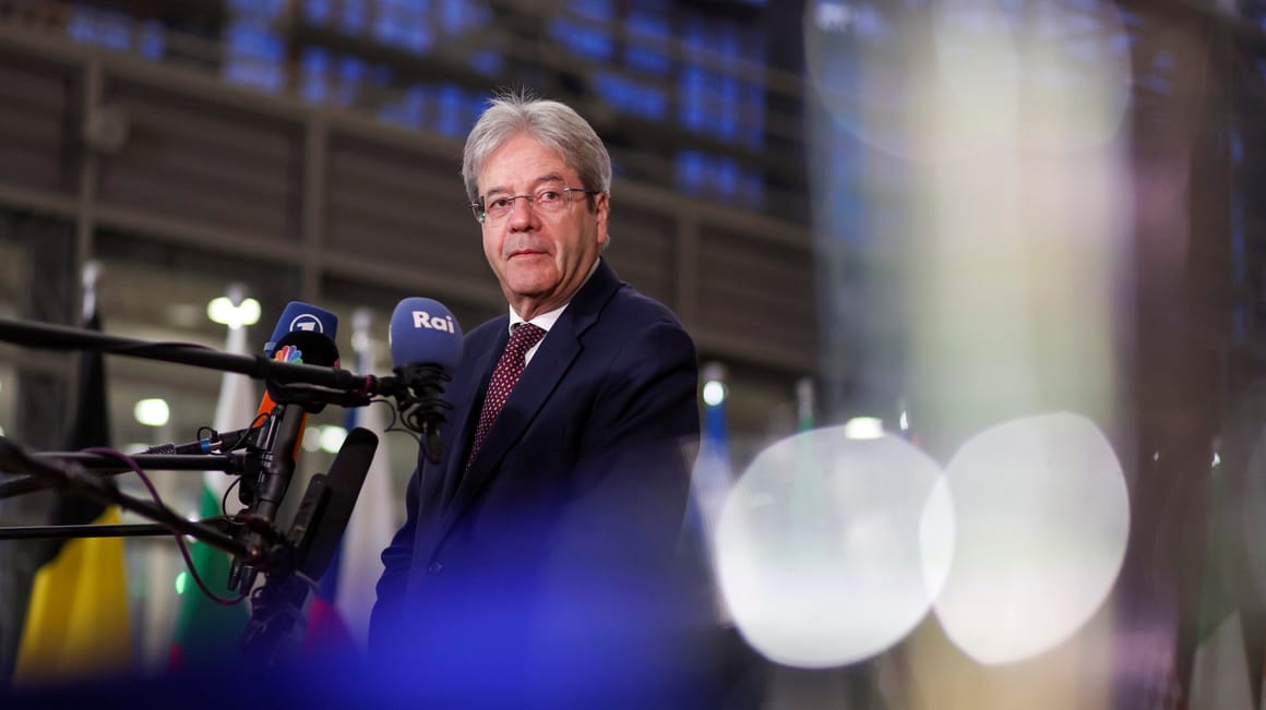 Italian Commissioner Paolo Gentiloni will not run in EU election