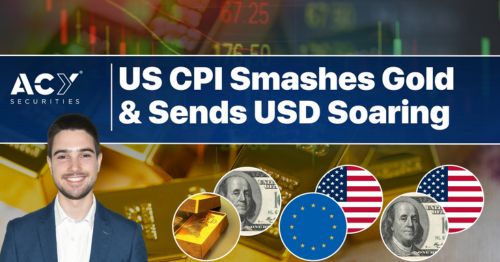 US Inflation on the Rise Again - Analyzing the Impact of CPI Data on DXY, GOLD and EURUSD