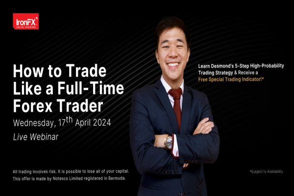 IronFX Organises Trading Webinar with Award-Winning Prop Trader Desmond Leong