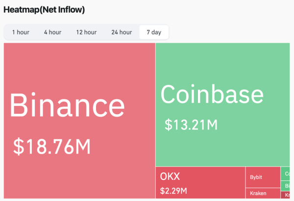 Shiba Inu SHIB Price vs Exchange Netflow | Source Coinglass