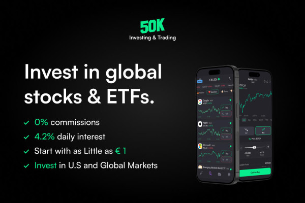 Launch Alert: 50K App Unveils Low-Cost Trading with High Interest Returns