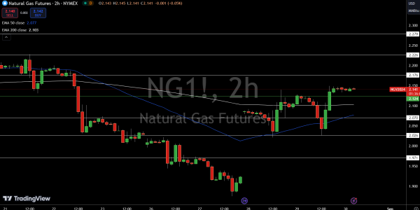 Natural Gas (NG) Price Chart