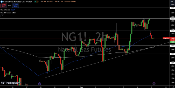 Natural Gas (NG) Price Chart