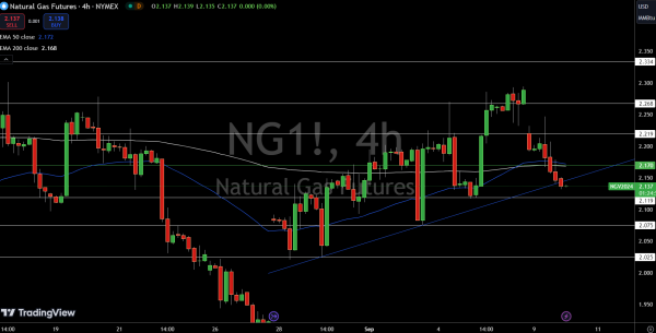 Natural Gas (NG) Price Chart