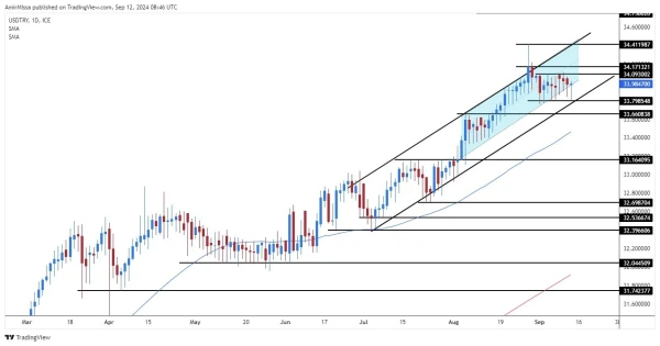 USD/TRY Today 12/9: Strong Amid Limited Range (graph)