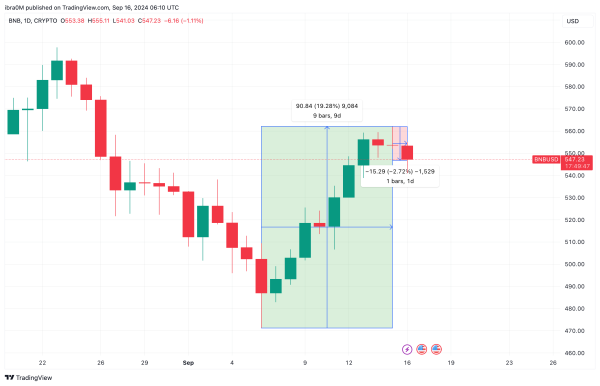 BNB Price Action | (BNBUSD)