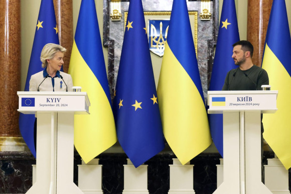 Von der Leyen announces €35B EU loan for Ukraine