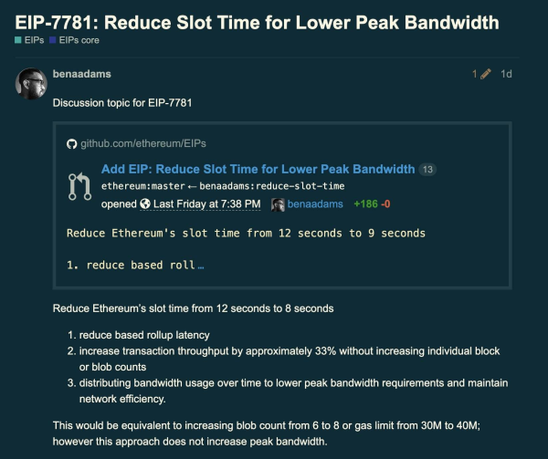 EIP-7781 proposal snapshot